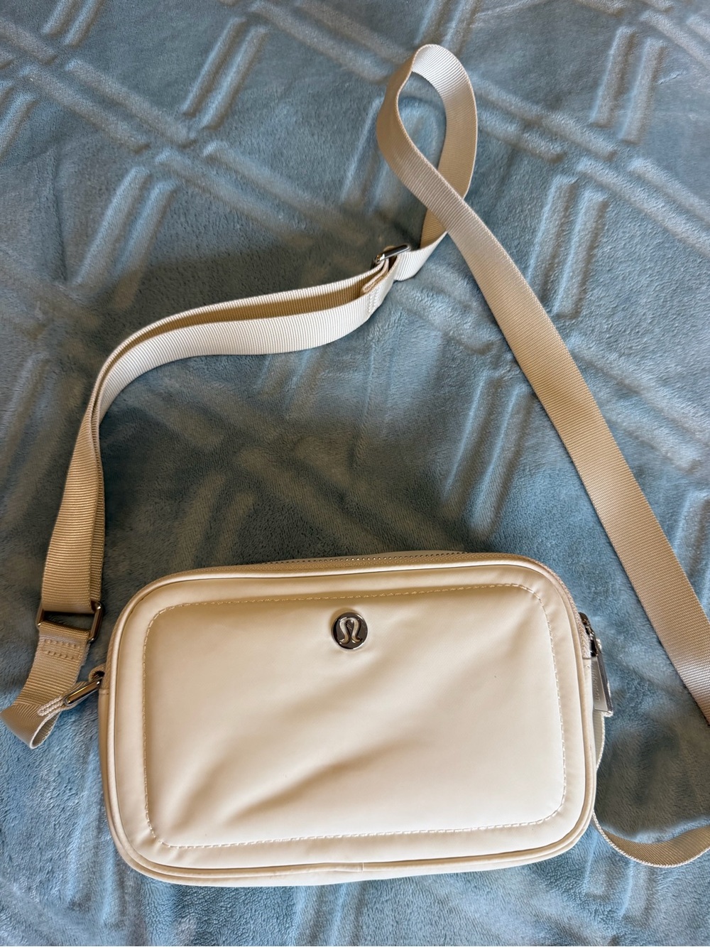 lululemon athletica Cream Minimalist Crossbody Bag